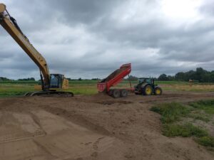 Weiterbau der Sekundäraue im südlichen Teil der Fürstenwiese